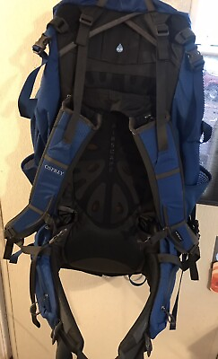 #ad New Osprey Aether 65 Backpacking X Large Large Men#x27;s blue $324.99