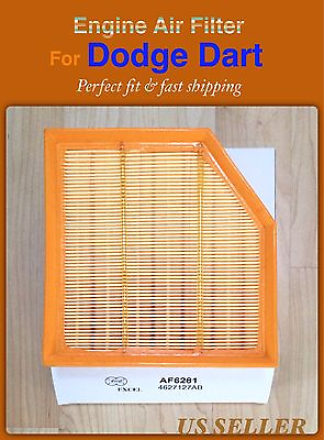 #ad For 2013 2014 2015 2016 Dodge Dart Engine Air Filter High Quality 6281 4627127AB $10.50