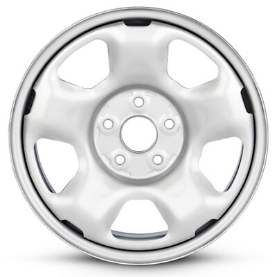 #ad New Wheel For 2009 2015 Honda Pilot 17 Inch Silver Steel Rim $147.88