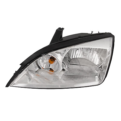 #ad Headlight Fits 05 07 Ford Focus Zx4 Left Driver Side Halogen Headlamp Assembly $56.00