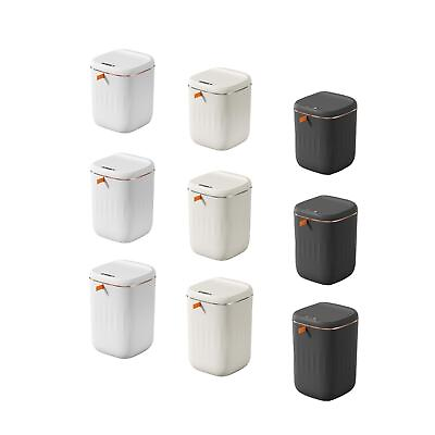 #ad Touchless Trash Can Large Capacity Toilet Waterproof Electric Garbage Bin for $42.88