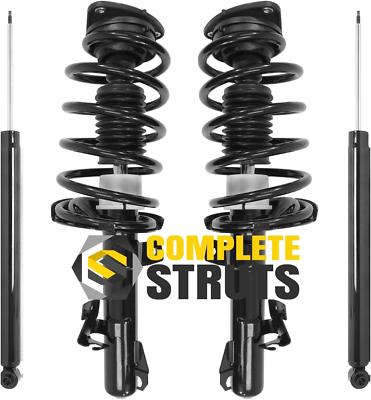#ad COMPLETESTRUTS Front Complete Strut Assemblies with Coil Springs and Rear Shoc $276.99