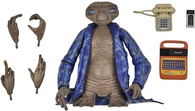 #ad Figure Action E. T. Alien Ultimate Telepathic Original Neca u. S.A.55078 $65.08