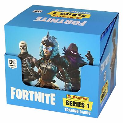 #ad 2019 Panini Fortnite Series One 1 Blue Hobby Box 48 packs $299.00