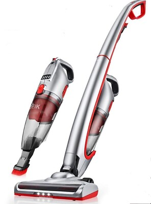 #ad Deik VC 1518 Lightweight Handheld Cordless Bagless 2 in 1 Stick Vacuum Cleaner $125.00