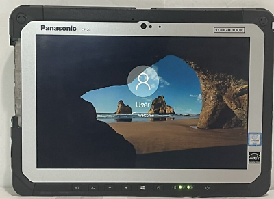#ad Panasonic CF 20 Toughbook m5 6Y57 8GB 128 M.2 Touch 4G LTE Biometric 10Pro $144.99