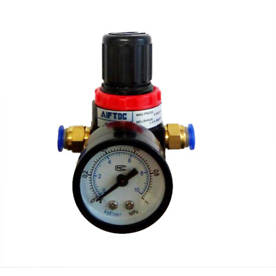 #ad Pressure Regulator Air Control Compressor Pneumatic Filter W Fitting $12.76