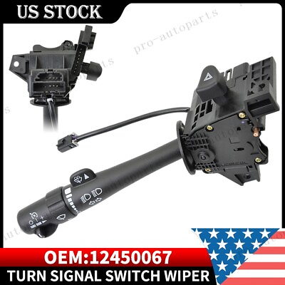 #ad Turn Signal Multi Function Switch with Cruise Control Fit for GMC Chevy 12450067 $39.99