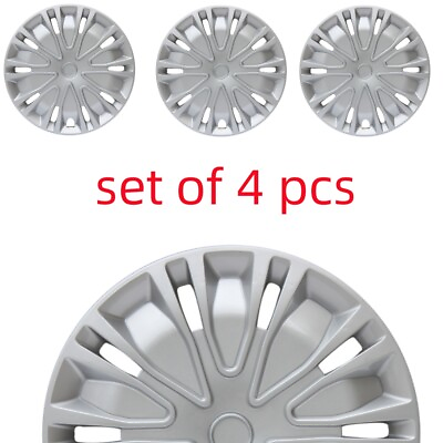 #ad 14quot; Set of 4 Wheel Covers Full Rim Glossy Hub Caps fit R14 Tire and Wheels $39.22