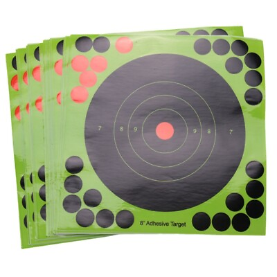 #ad 50Pcs Set Hunting Targets 8x8 Inch Self Adhesive Reactive Splatter Targets7894 $20.14