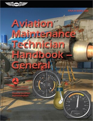 #ad Aviation Maintenance Technician Handbook General 2023 : Faa H 8083 30b Paperb $38.14
