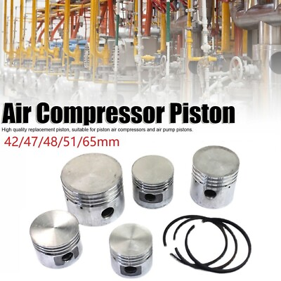 #ad Air Compressor Accessories Air Compressor PistonPiston Ring 42 47 48 51 65mm $16.32