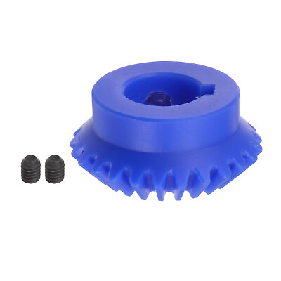 #ad 2.0 Modulus 25 Teeth 20mm Inner Hole Plastic Tapered Bevel Gear with Keyway AU $22.57