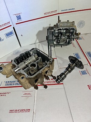 #ad Yamaha Grizzly YFM660 OEM ENGINE Head With Cam And Valves pre owned $325.00