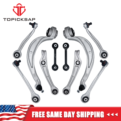 #ad Front Control Arm Balljoint Suspension Kit 10pc for Audi 2012 15 A4 A5 S4 S5 Q5 $143.49