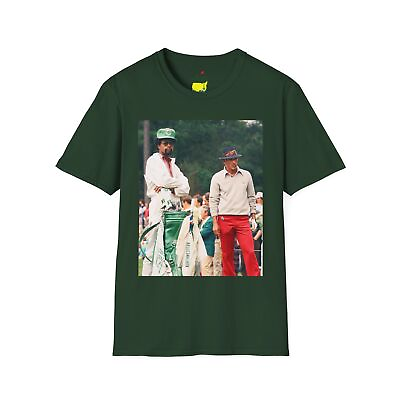 #ad Chi Chi Rodriguez amp; his Caddie at The Masters Golf tournament T Shirt $22.99