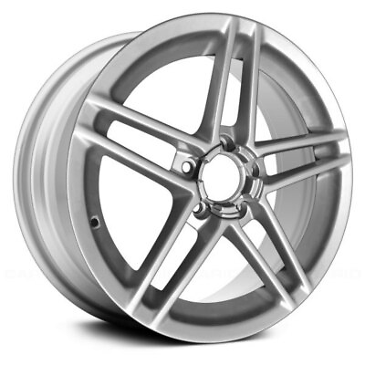 #ad Wheel For 2006 2008 Chevrolet Corvette 19x12 Alloy Double 5 Spoke Silver 5 120mm $511.20