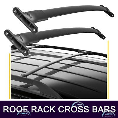 #ad Top Roof Rack Cross Bar Rail For 16 19 Ford Explorer Luggage Cargo Load 100LBS $49.95