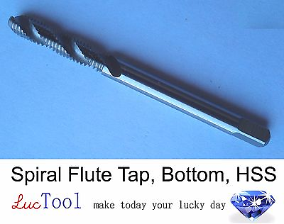 #ad 4 40 UNC Spiral Flute Tap Bottoming GH2 Limit 2 Flute HSS Uncoated #4 40 $9.99