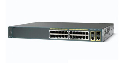 #ad Cisco WS C2960S 24PD L Catalyst 24P 1U Stackable Ethernet Switch 1 Year Warranty $138.00