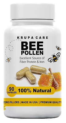 #ad Krupacare Bee Pollen capsual500mgWeight LossB complexVit ACE.Made in USA 90 $15.99