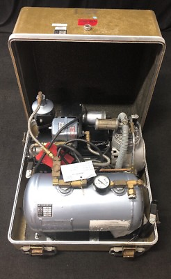 #ad AIR TECHNIQUES Dental Compressor Dehydrator M5B 15 Volts 19.5 Amps in Case $254.93