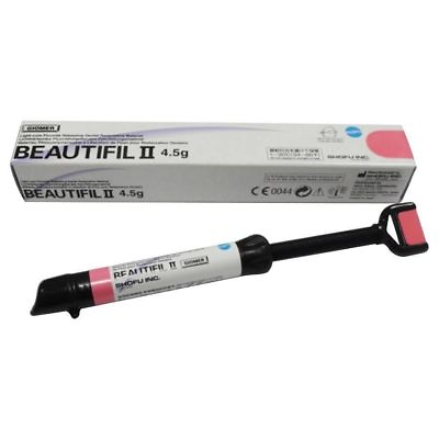 #ad SHOFU Beautifil II 4.5g Dental Composite Fluoride Releasing shade Shade A1 $34.99