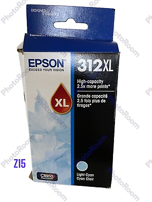 #ad EPSON T312XL Claria Photo HD Ink High Capacity Light Cyan Cartridge  $17.00