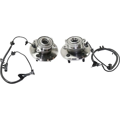 #ad Pair Rear Wheel Hub and Bearing Set of 2 For 2009 2020 Dodge Journey With ABS $94.11