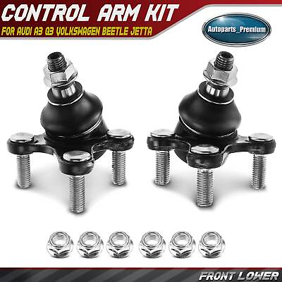 #ad 2x Front Lower Suspension Ball Joint for Audi A3 Q3 Quattro VW Beetle Jetta Golf $27.99