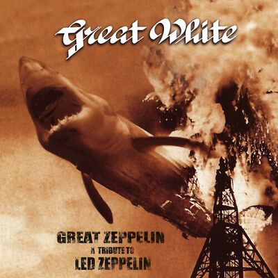 #ad Great White Great Zeppelin Tribute To Led Zeppelin Black White amp; Gold Splat $31.07