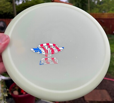 #ad FLAT GLOW Innova KC Pro Pig Penned Air Force 175G Disc Golf #3072 Climo $31.50