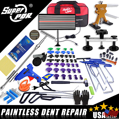 #ad 99pcs Car Paintless Dent Repair Puller Remover Kit Lifter Dint Hail Damage Tool $128.99