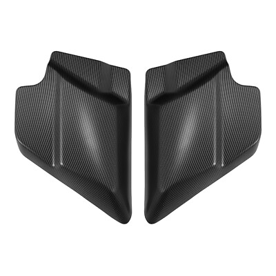 #ad Carbon Fiber Matte Black Side Cover Panel Fit For Harley Touring Glide 09 23 22 $69.99