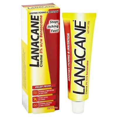 #ad Lanacane Medicated Cream Tube 30g $12.99