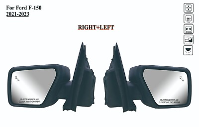 #ad Pair RightLeft Side Mirror Power Heat with Signal Light for 21 to 24 Ford F 150 $315.99