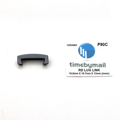 #ad For RADO CERAMIC Lug End Case LINK 19.8mm X 13mm Watch Bracelet Strap Part P90C GBP 16.99