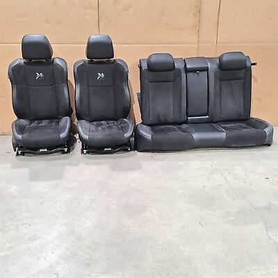 #ad 15 22 Dodge Charger Scat Pack Front Rear Seat Heated Seats Suede Buckets Aa7154 $1394.10