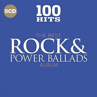 #ad Various Artists 100 Hits The Best Rock and Powe... Various Artists CD SQVG $10.99