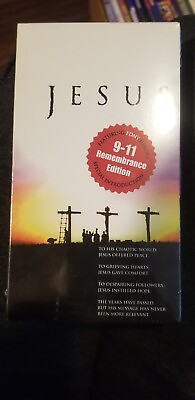#ad JESUS VHS 911 Remembrance Edition New and with Original Seal $5.98