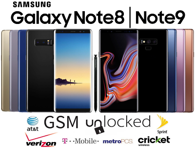 #ad #ad Samsung Galaxy Note 8 Note 9 64GB 128GB 512GB Unlocked Verizon T Mobile ATamp;T $149.85