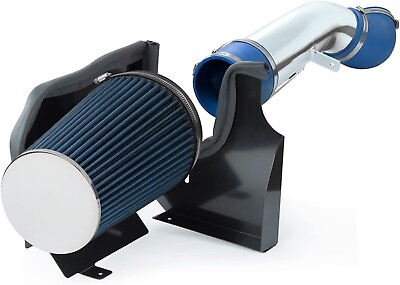 #ad Rtunes Cold Air Intake System with Heat Shield Kit Filter Combo BLUE Compatibl $87.99