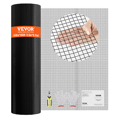 #ad VEVOR Hardware Cloth 48#x27;#x27; x 100#x27; Wire Mesh Roll 19 Gauge Chicken Wire Fence Roll $128.99