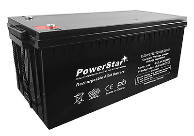 #ad PowerStar 12v 200ah 4D Solar Battery For SBS Storage Battery Systems S12V200 $387.88