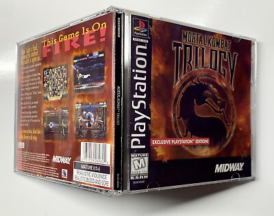 #ad Replacement Case Only Mortal Kombat Trilogy PS1 PlayStation 1 $12.99