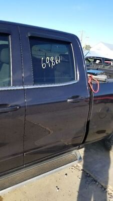 #ad 15 GMC SIERRA 1500 SLE DOOR REAR LEFT DRIVER GRAY EXTENDED CAB $700.00