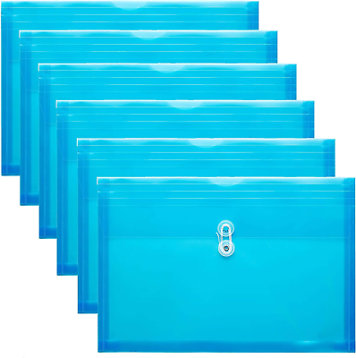 #ad Plastic Legal Size Envelopes with String Tie Closure 1 1 4quot; Expansion Side Loa $8.99