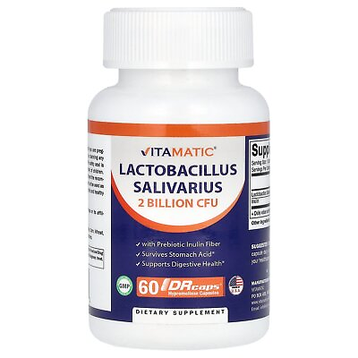 #ad Lactobacillus Salivarius 2 Billion CFU 60 DRCaps $16.67