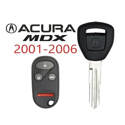 #ad #ad New ACURA MDX 2001 2006 HD106 Chip Key Remote E4EG8D 444H A USA Seller A $25.00