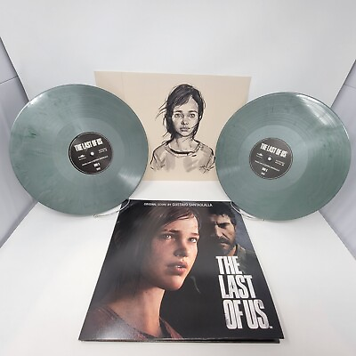 #ad Last of Us 2023 Deluxe Vinyl Record VGM OST Soundtrack 2x LP Green Silver 5000 $84.97